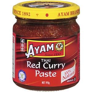 AYAM RED CURRY PASTE 195G