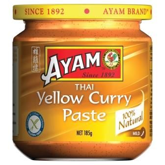 AYAM THAI YELLOW CURRY PASTE 185G
