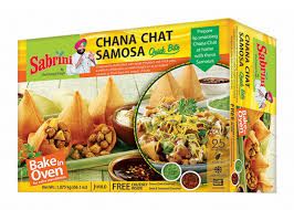 SABRINI CHANA CHAT SAMOSA  25PCS