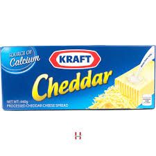 KRAFT- CHEDDAR CHESSE 250G