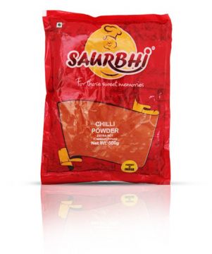 SAURBHI CHILLI POWDER (EXTRA HOT ) 500G