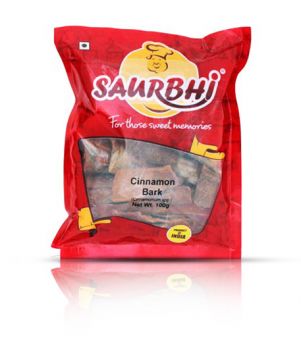 SAURBHI CINNAMON BARK 100G