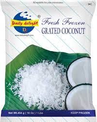 Daily Delight Frozen Coconut 454G