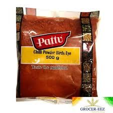 PATTU CHILLI POWDER BIRD EYE 400G