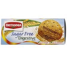 BRITANNIA SUGAR FREE DIGESTIVE 350G