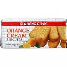 ORANGE CREAM BISCUITS 200G