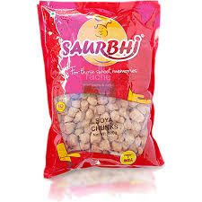 SOYA CHUNKS 500G SAURABHI/INDYA/UTTAM
