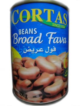 CORTAS- BROAD FAVA BEANS 400GM