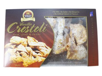 VANILLA  CROSTOLI 150G