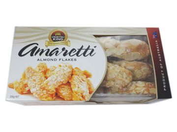  AMARETTI ALMOND FLAKES 200G