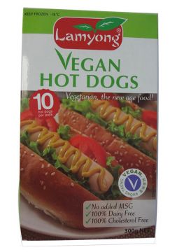 VEGAN HOT DOGS 300G