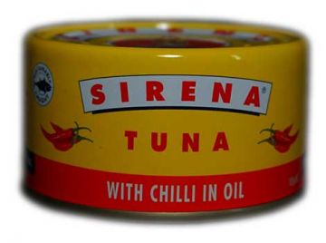 SIRENA- CHILLI IN OIL TUNA 185G