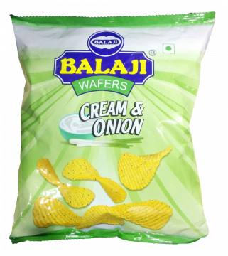 Balaji Wafers Cream & Onion 135gms