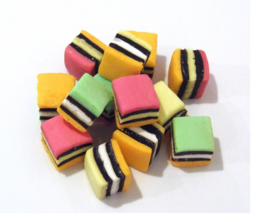 LICORICE ALL SORTS 250gms