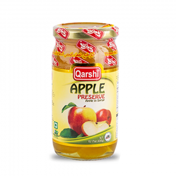 Apple Preserve (Apple in Syrup) 430gms- Qarshi