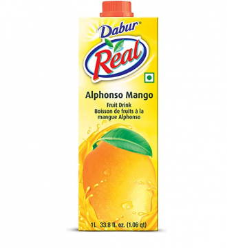 REAL ALPHONSO MANGO JUICE 1LTR