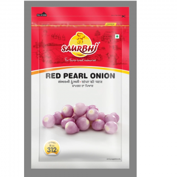 SAURBHI RED PEARL ONION 312G