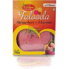 UTTAM- FALOODA STRAWBERRY  200GM