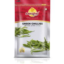 SAURBHI GREEN CHILLI 312G