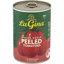 WHOLE PEELED TOMATO 400GM