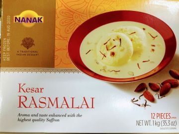 NANAK KESAR RASMALAI 850g