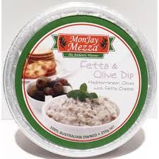 MEZZA FOODS- FETTA & OLIVE DIP 250GM