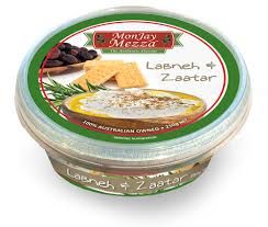 MEZZA FOODS- LABNEH & ZATTAR DIP 250G