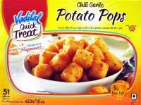 VADILAL- POTATO POPS 400G 51PCS