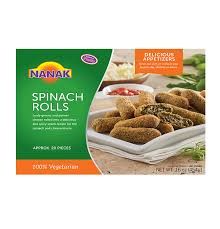 NANAK- SPINACH ROLLS 454G