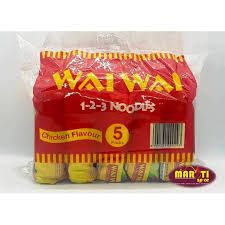 WAI WAI NOODLES 5 PACK