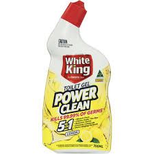 WHITE KING TOILET GEL POWER CLEAN 700ML